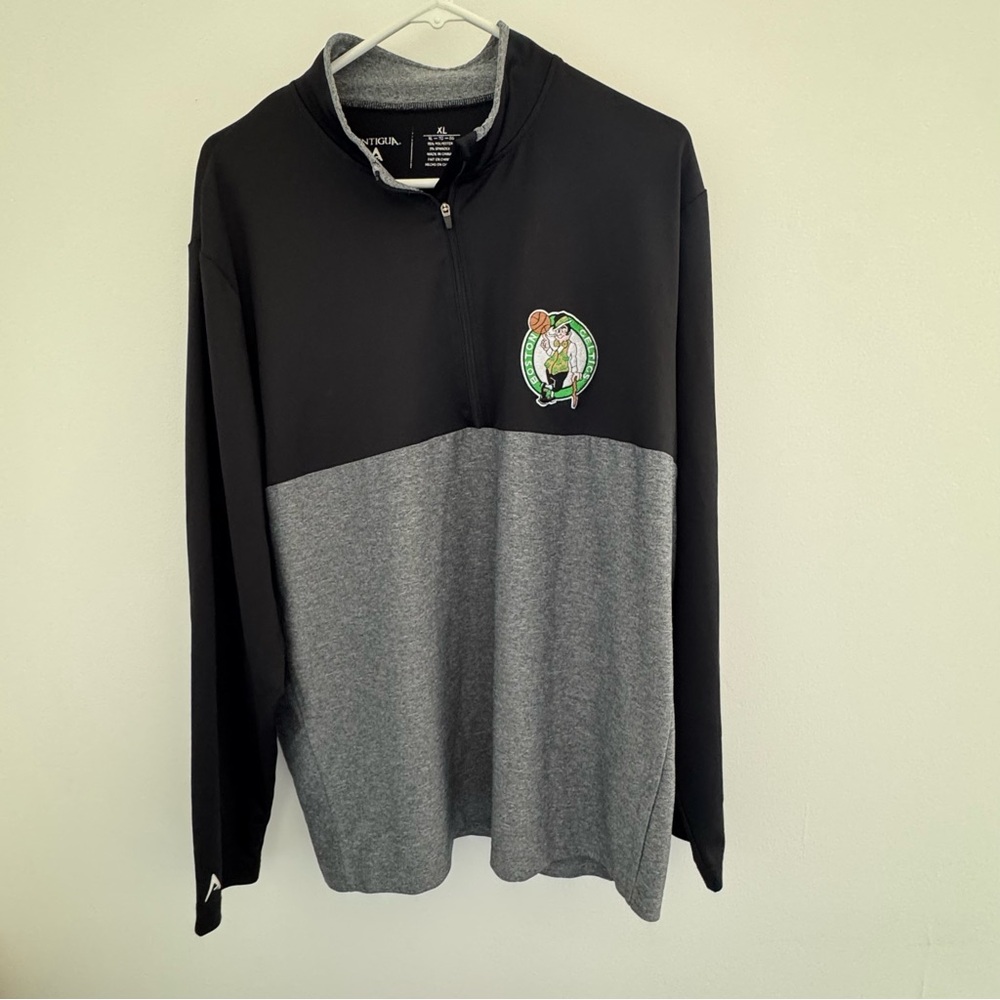 Celtics Quarter-Zip Pullover